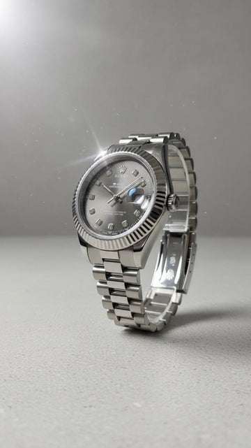 Rolex Datejust 41 – Stainless Steel Oyster Perpetual with Dark Dial